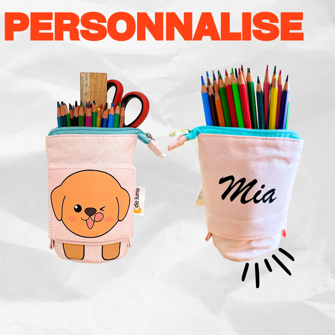 Trousse pot à crayons - école, coloriage et dessin